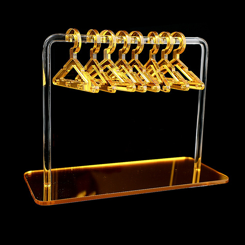 Acrylic Jewelry Display Rack Earrings Hanging Clothes Stand Storage Display BIBI Acrylic Jewelry Display Rack Earrings Hanging Clothes Stand Storage Display BIBI