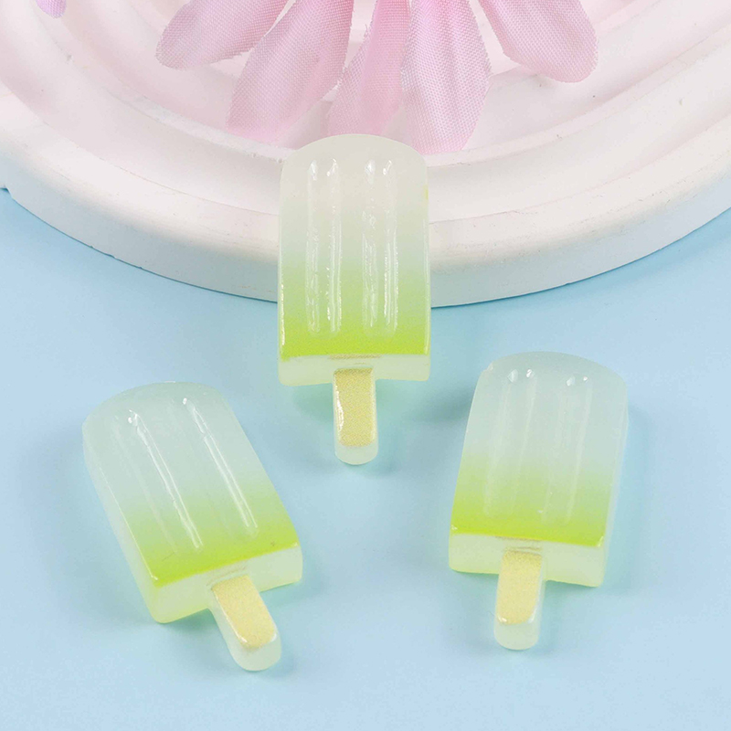 5pz Luminosi Mini Gelato Ornamenti Simulazione Estate Decorazioni Bissicolo- 5pz Luminosi Mini Gelato Ornamenti Simulazione Estate Decorazioni Bissicolo-