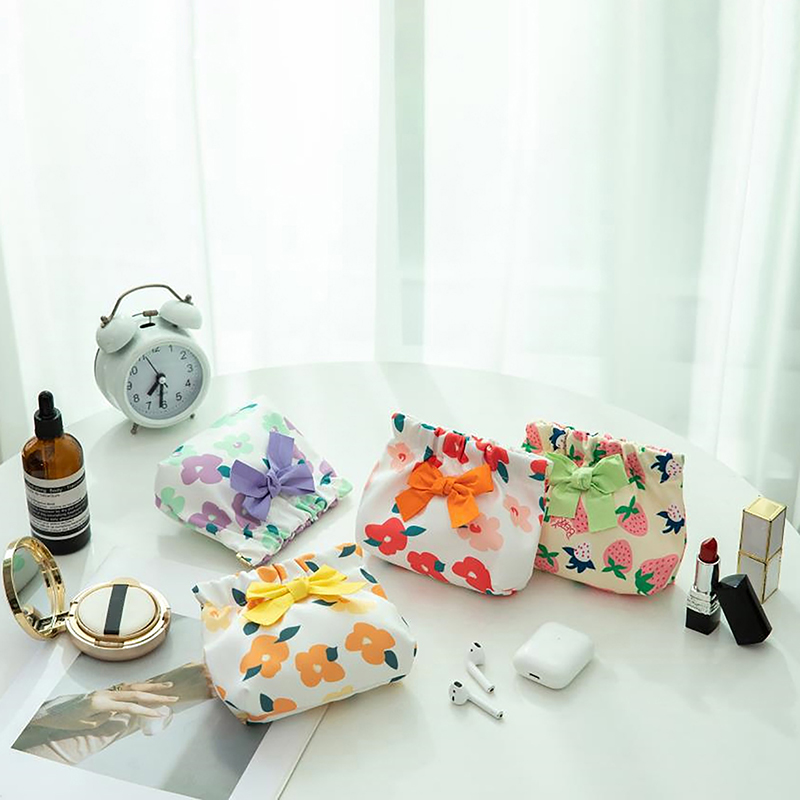 Ins Cosmetics Coin Wire Holder Pouch Bag Portable Earphone Cards Lipsticks St KP ZN10338