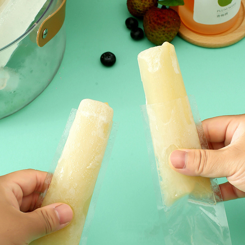 20pcs disposable homemade ice cream ziplock bag ice bag freshkeeping
