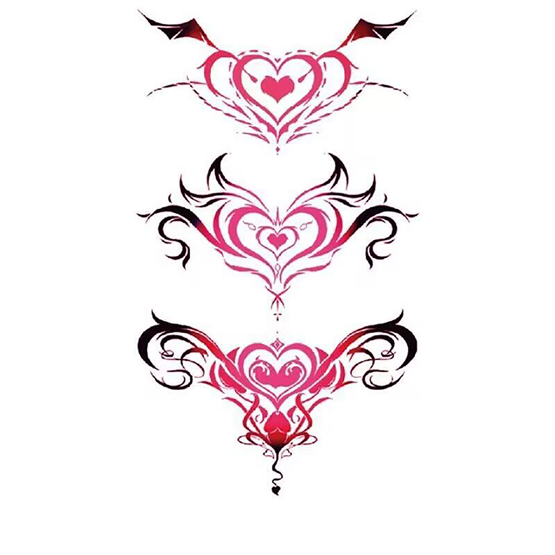 1 Pcs Tatoo Sex Waterproof Temporary Tattoos Womb Fake Tattoos Stic-yn - Picture 2 of 15