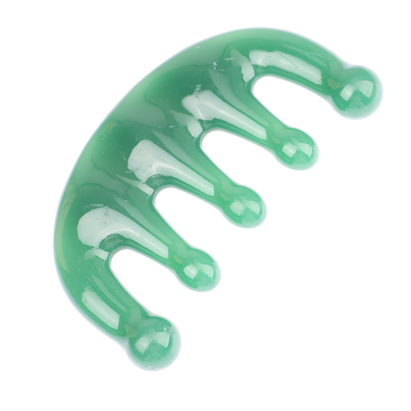 1Pcs Wide Teeth Massage Comb Face Body Gouache Scraper Scalp Meridian Relax ❤OF - Bild 14 von 14