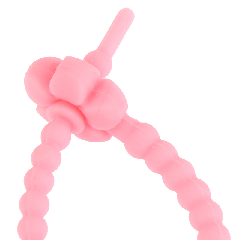 Plum Blossom Silicone Strap Hand Trapped Strap Winder Wire Management Strap KP PB10965