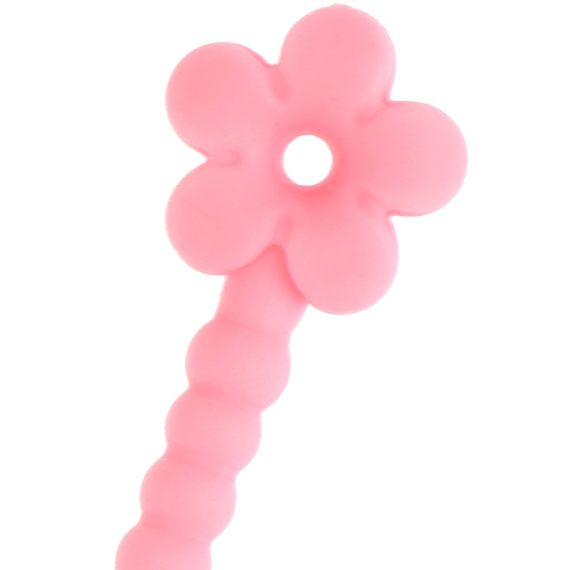 Plum Blossom Silicone Strap Hand Trapped Strap Winder Wire Management Strap KP PB10965