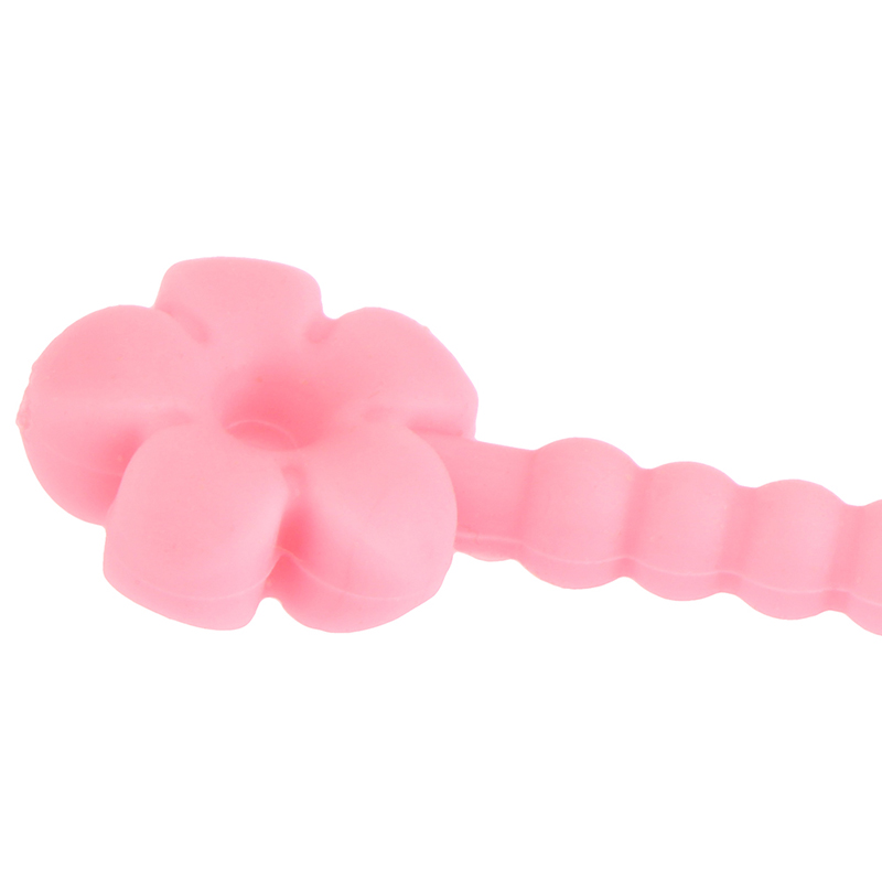 Plum Blossom Silicone Strap Hand Trapped Strap Winder Wire Management Strap KP PB10965