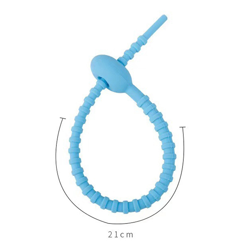 Plum Blossom Silicone Strap Hand Trapped Strap Winder Wire Management Strap KP PB10965