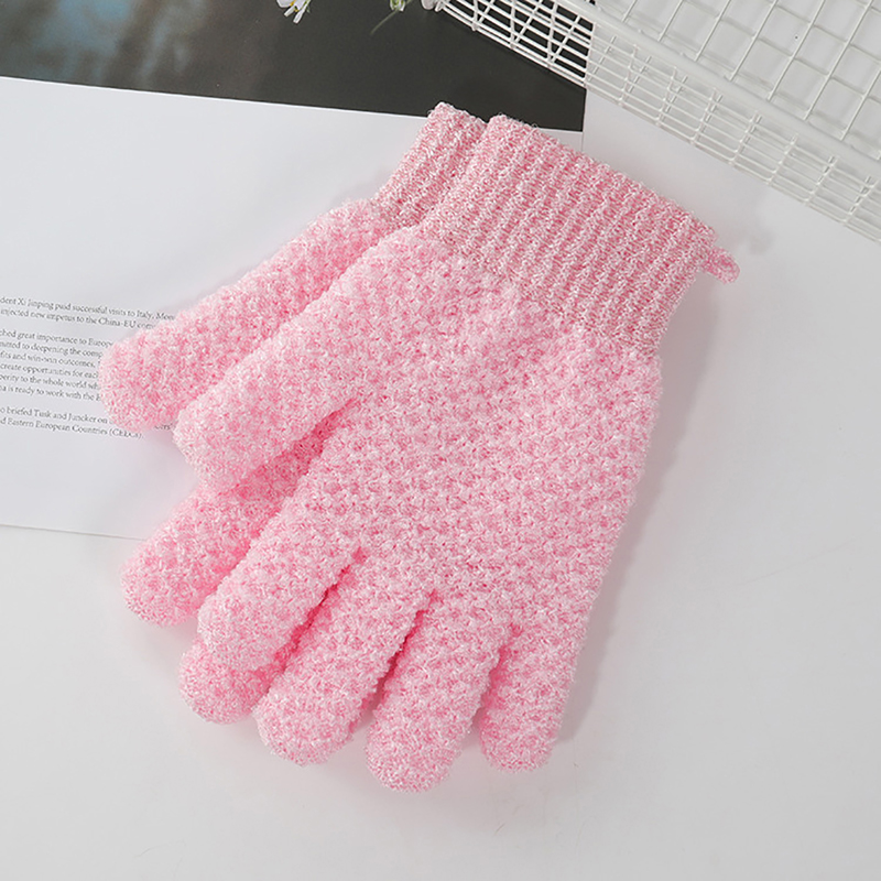 1PCS Bath For Peeling Exfoliating Gloves Shower Scrub Gloves Massage Body Scr _t