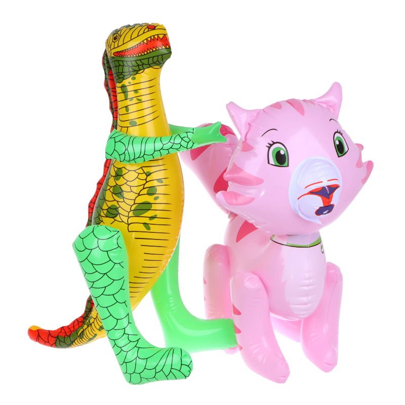 Inflatable Dinosaur Strawberry Cat Toys for Children Swimming Pool Float Toy Inflatable Dinosaur Strawberry Cat Toys for Children Swimming Pool Float Toy