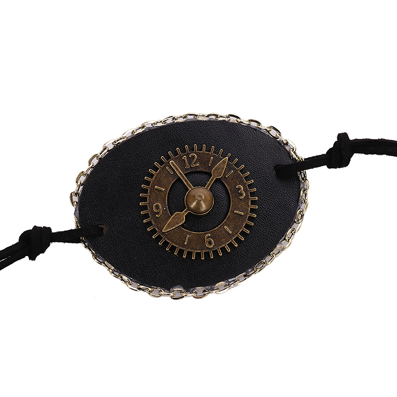 Steampunk Single Eye Mask PU Eye Patches Halloween Carnival Costume Accessories* - Picture 7 of 14