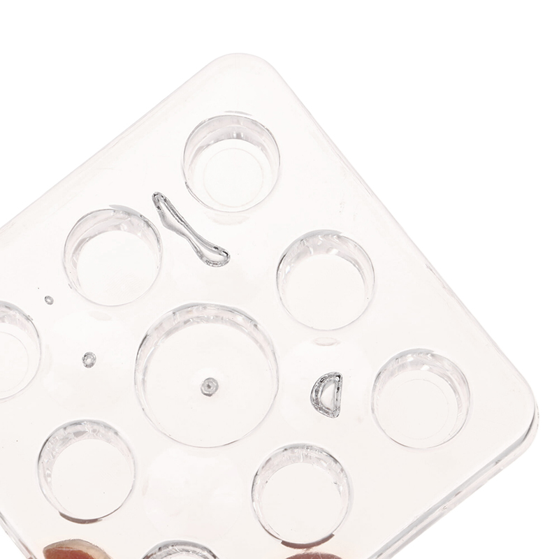 1Pcs Transparent Acrylic Tattoo Permanent Makeup Pigment Ink Cup Holder Stand YV11184