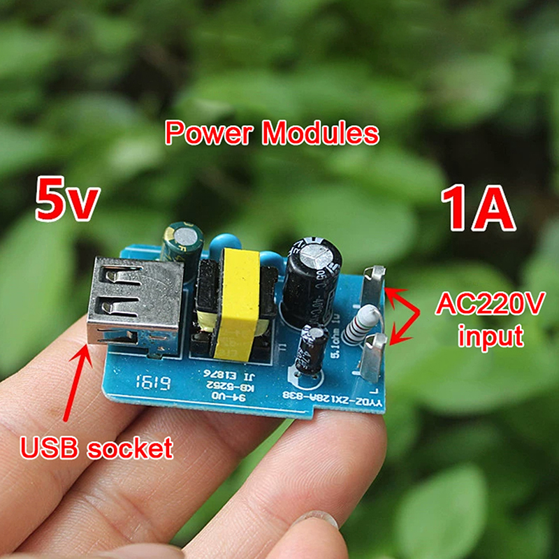 Modulo di alimentazione 5 V 1 A 5 W batteria boost modulo di alimentazione scheda di alimentazione uscita USB scheda di alimentazione-