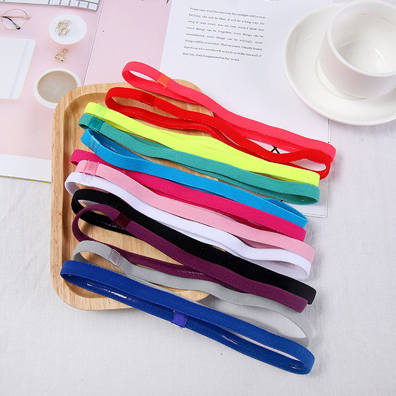5Pcs Color Women Men Yoga Hair Bands Sports Headband Non-slip Running Elastic 5Pcs Color Women Men Yoga Hair Bands Sports Headband Non-slip Running Elastic