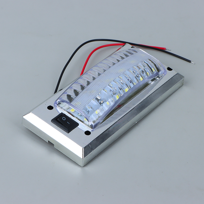 LED 12V-24V Panel Light Car Interior Reading Lamp High Brightness Cabin Lights - Afbeelding 12 van 12