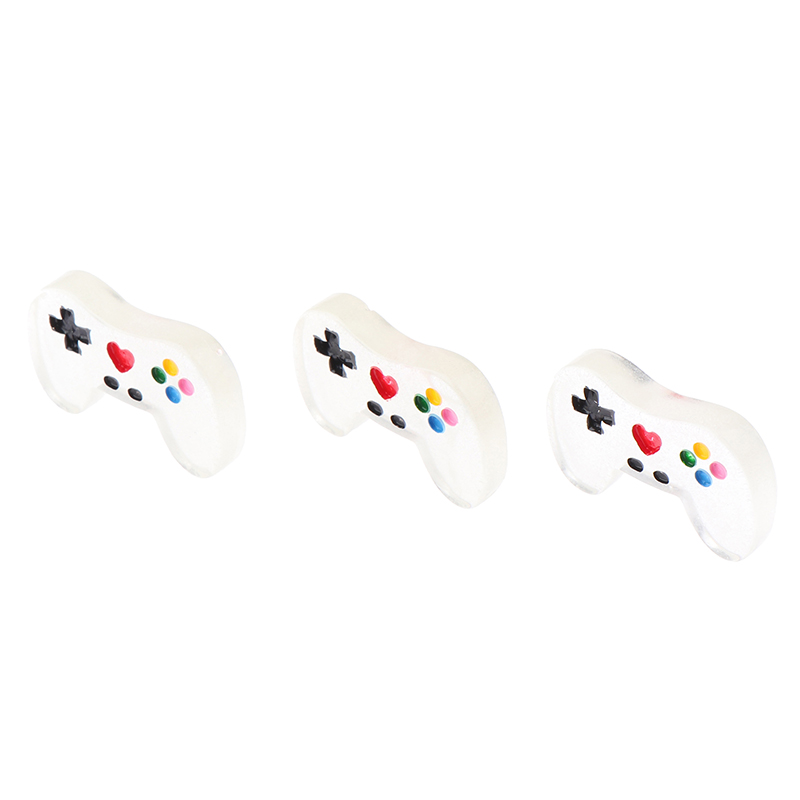 10 pz mini console di gioco luminosa maniglia telefono copricapi fai da te accessori- 10 pz mini console di gioco luminosa maniglia telefono copricapi fai da te accessori-