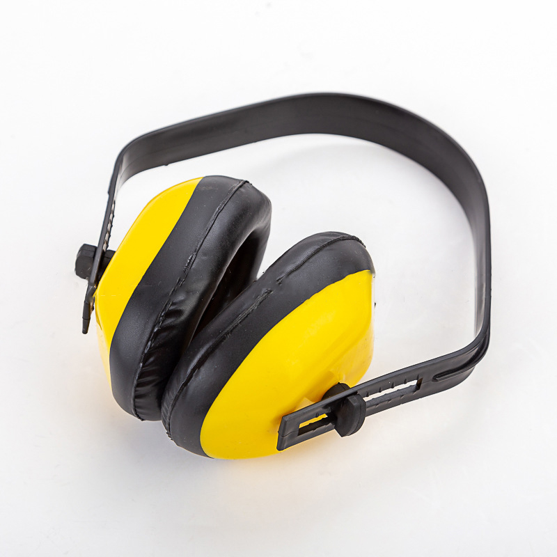 Protector auditivo plástico antichoque auriculares reducción de ruido  insonorizados Earmuf Y4 