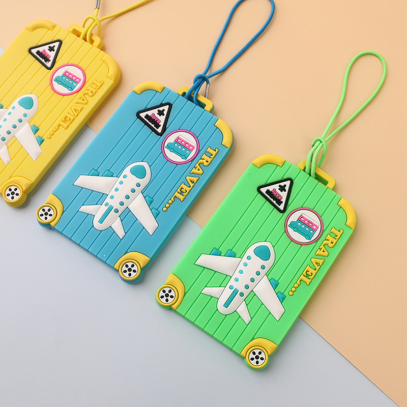 Bagaglio - Tag PVC accessori da viaggio valigia creativa tag silicone -tag TS- Bagaglio - Tag PVC accessori da viaggio valigia creativa tag silicone -tag TS-
