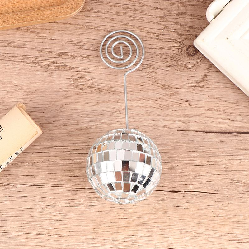 Gold ball store table number holders