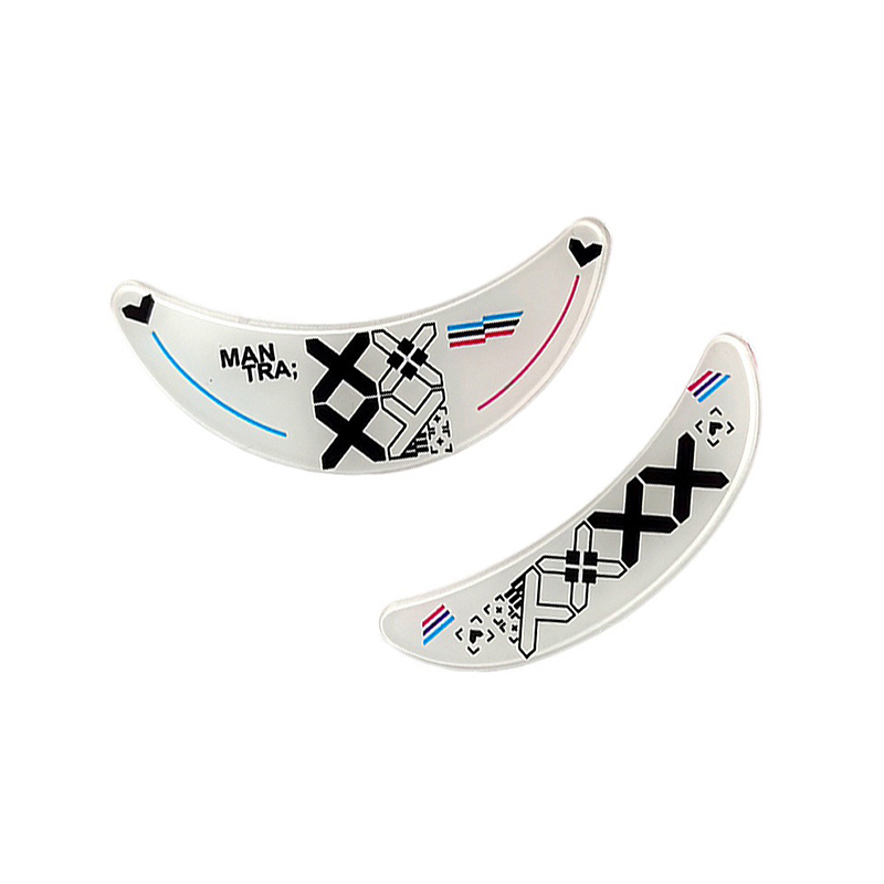 Glass Mouse Skates Glide Feet Pads Mouse Feet Sticker for VGN Dragonfly F1 - Photo 4/6