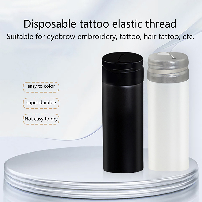 10m Black/White Pre-Inked Eyebrow Marker Thread Tattoo Brows Point Pre Inked 10m Black/White Pre-Inked Eyebrow Marker Thread Tattoo Brows Point Pre Inked