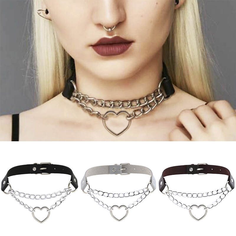 Heart chain deals choker