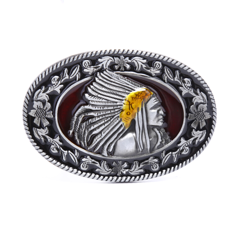 Feathered indian belt buckle hotsell