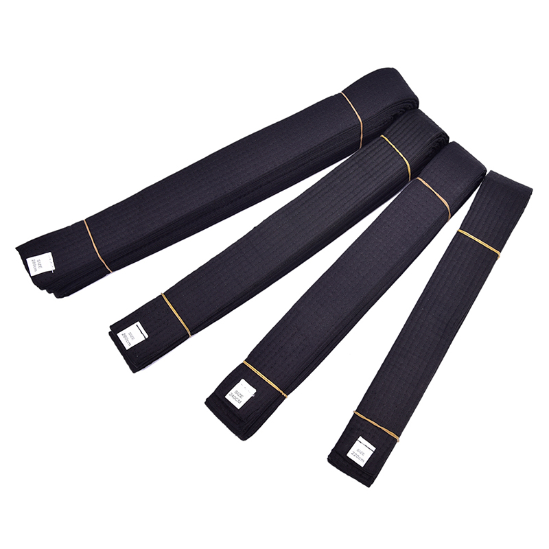 Cotton Taekwondo Black Belt 2.2/2.4/2.6/2.8m Length Unisex Sparing CompetitiBF i