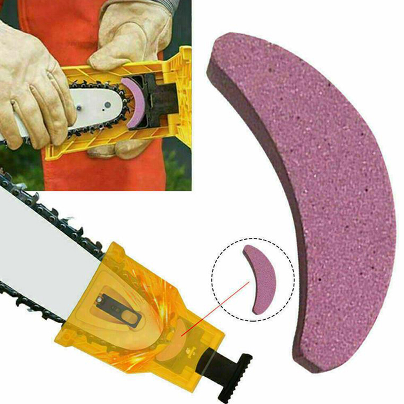 5PCS Woodworking Chainsaw Teeth Chain Saw Sharpener Sharpening Stone Tool ZB