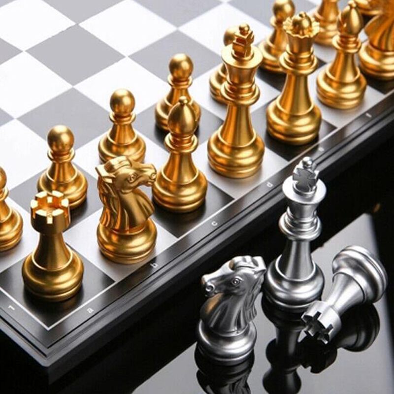 Magnetic Travel game Chess Set Wegiel European Professional Tournament Chess X❤F