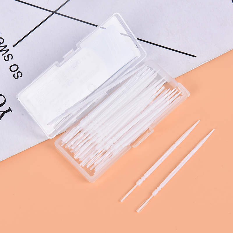 40Pcs/box Dental Floss Flosser Picks Teeth Toothpick Stick Tooth Clean Ora`$i