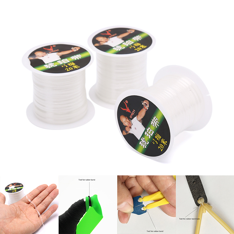 Elastic Rope Band Tied Rope with SlingsOutdoor Hunting Catapult Rubber ...