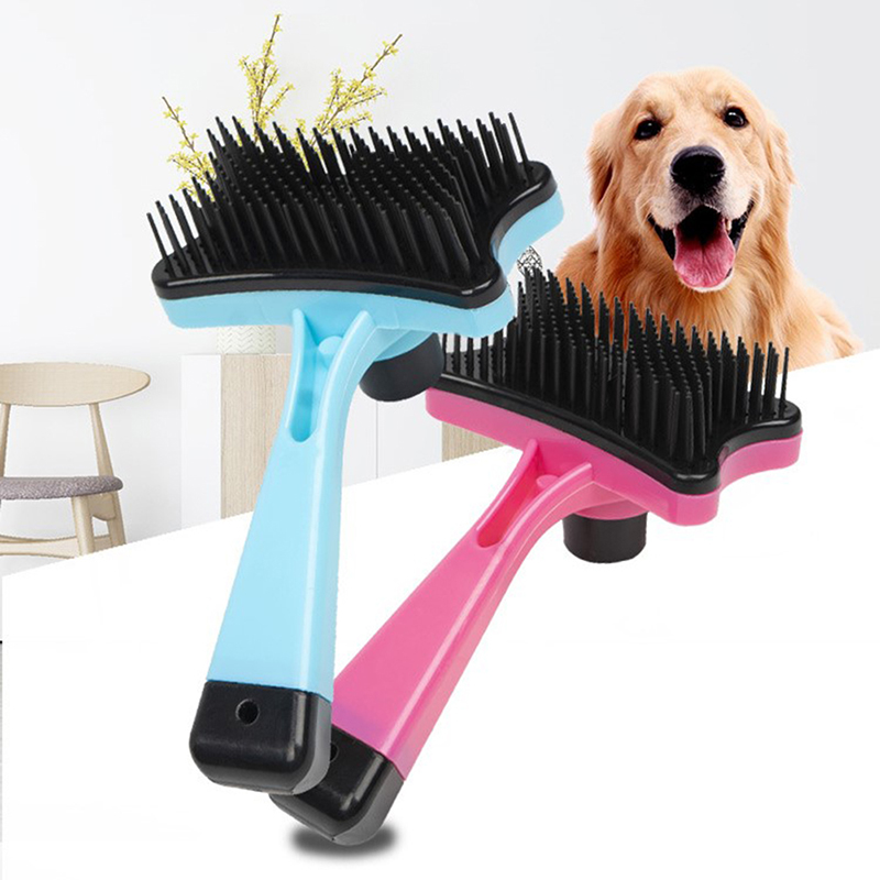 Plastic hot sale dog brush