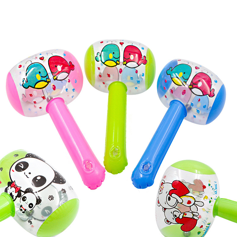 Hammer balloon toy top