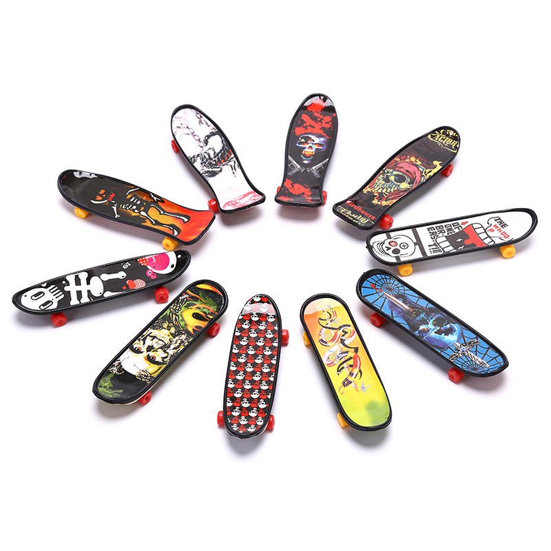 Supvox Finger Skateboards - 4 Bunte Mini-Fingerroller Für Coole Tricks Und Fidget-Spaß