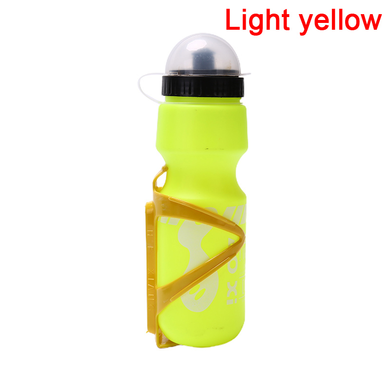 750ML Portable Mountain Bike Bicycle Cycling Water Drink Bottle with Holder  T-❤