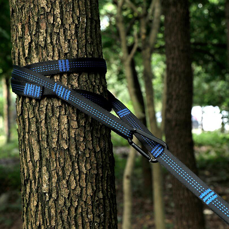 2Pcs Heavy Duty Hammock Strap Tree Hanging Belt Outdoor Camping