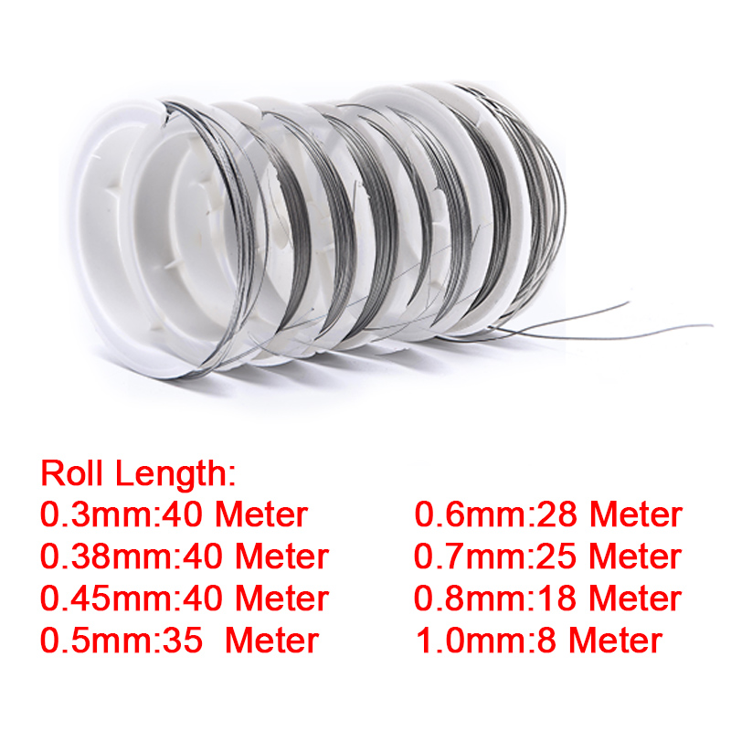 Stainless steel wire clearance for jewellery making