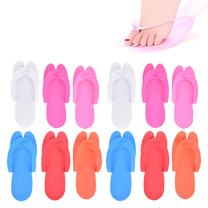 Foam pedicure slippers outlet