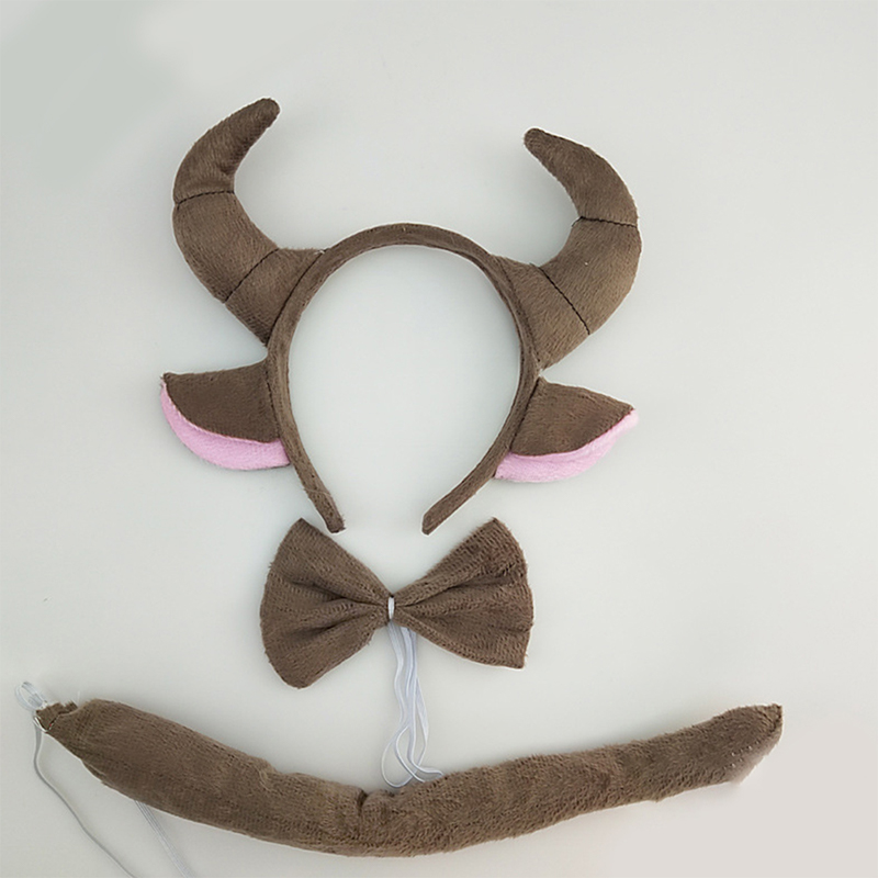 Animal Milk Ear Headwear Dairy Cattle Cow Hairband Party Favor Costume Cosp N GA EBay