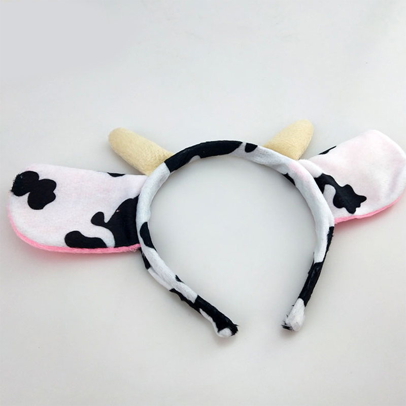 Animal Milk Ear Headwear Dairy Cattle Cow Hairband Party Favor Costume Cosp N GA EBay