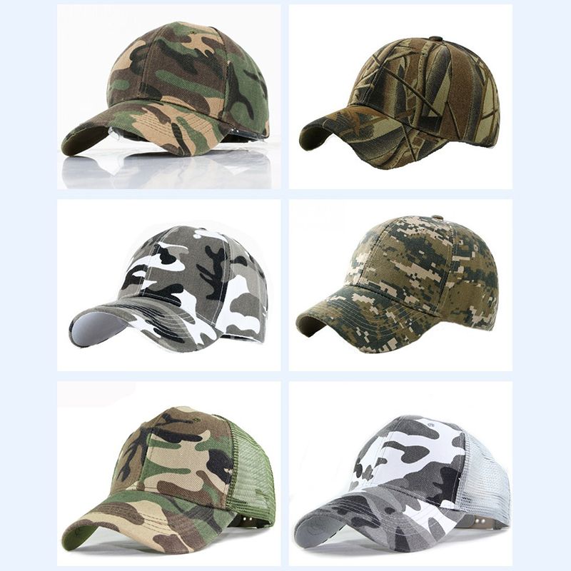Men Baseball Caps Tactical Camouflage Cap Jungle Hunting Snapback HatBDZ0 SPI - Bild 2 von 17