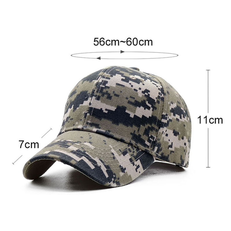 Men Baseball Caps Tactical Camouflage Cap Jungle Hunting Snapback HatBDZ0 SPI - Bild 3 von 17