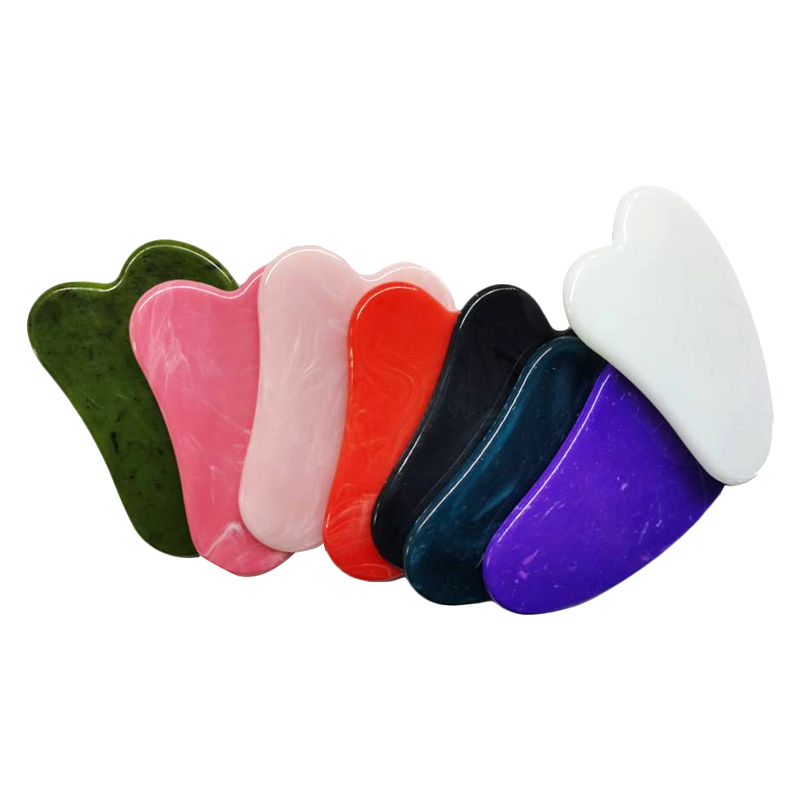 Massage Gua Sha Scraper Board Face Neck Skin Lifting Wrinkle Remover Beauty C Fg