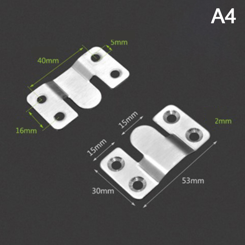 4pcs Heavy duty wall picture frame hanger Display hook Sectional sofa bed In F❤❤