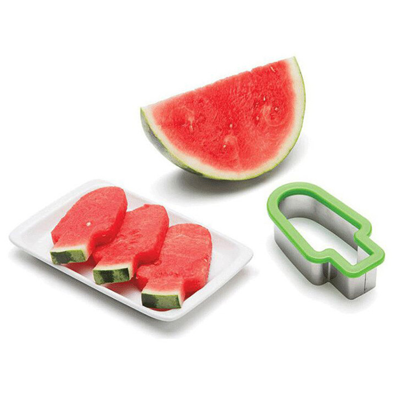 Küche Edelstahl Eisform Wassermelonenschneider Melonenschnei ZR JW