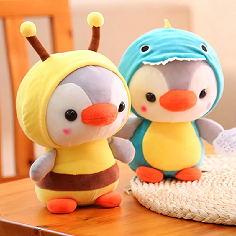 Penguin Plush Toy Animal Penguin Cosplay Bee Frog Dinosaur Stuffed Doll Sn SB10010 Penguin Plush Toy Animal Penguin Cosplay Bee Frog Dinosaur Stuffed Doll Sn SB10010