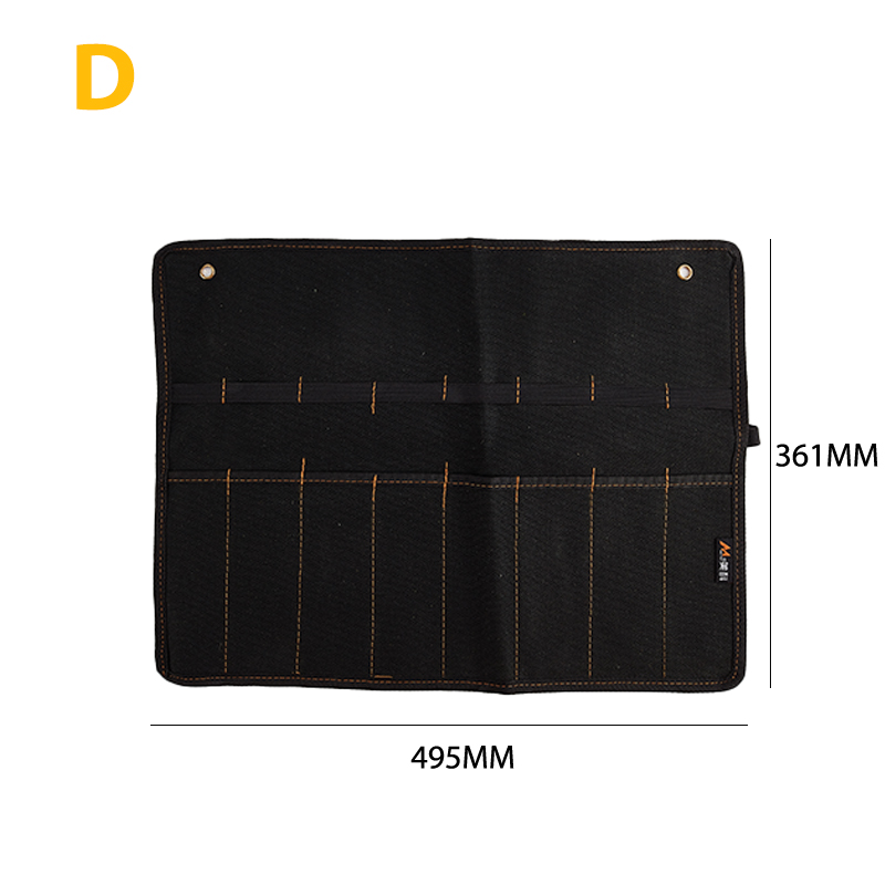 Chisel Carrying Case Canvas Pocket Tool Roll Holder Wrench Pouch Organi-qk - Bild 16 von 18