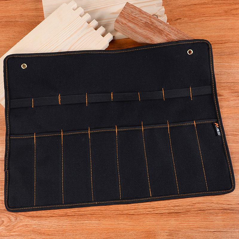 Chisel Carrying Case Canvas Pocket Tool Roll Holder Wrench Pouch Organi-qk - Bild 8 von 18