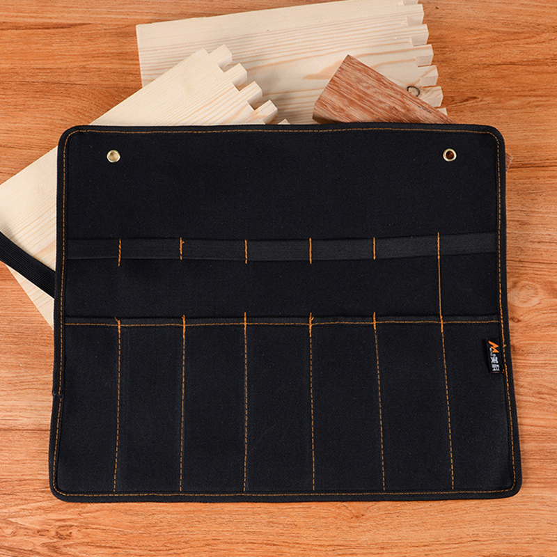 Chisel Carrying Case Canvas Pocket Tool Roll Holder Wrench Pouch Organi-qk - Bild 7 von 18