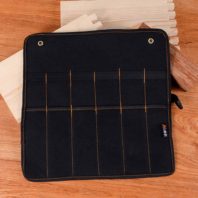 Chisel Carrying Case Canvas Pocket Tool Roll Holder Wrench Pouch Organi-qk - Bild 10 von 18