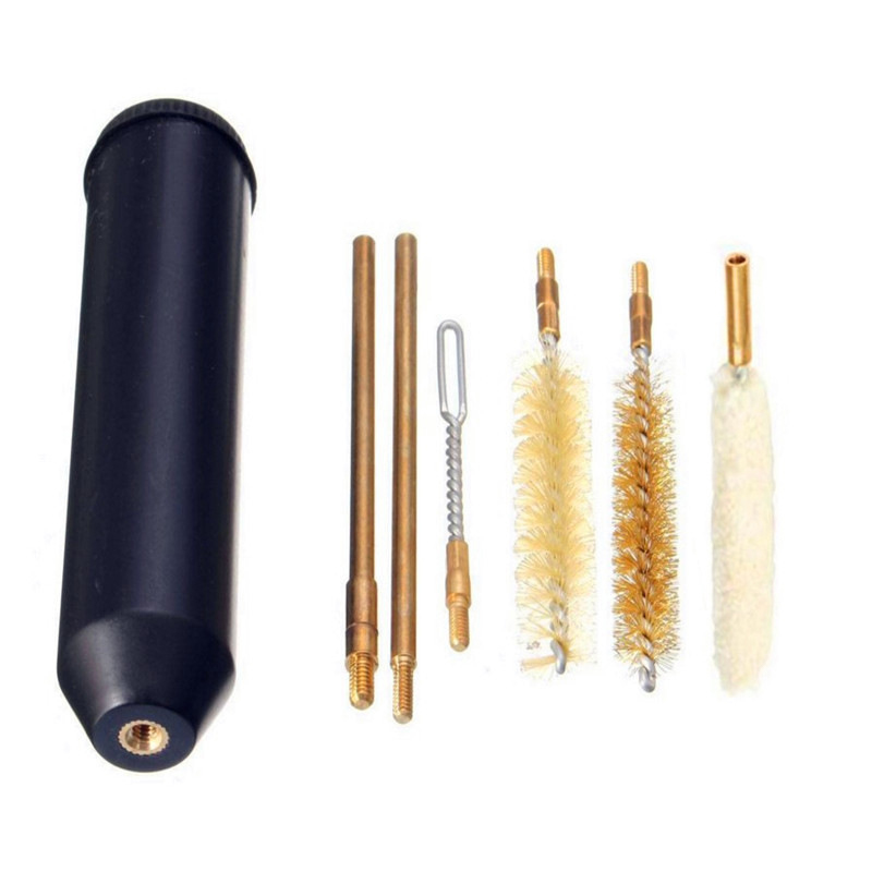 7pcs Pistol Cleaning Kit Hand Gun Rod Brush Gun Cleaning Tools 22/45/357/9 mm C❤ - Bild 1 von 5